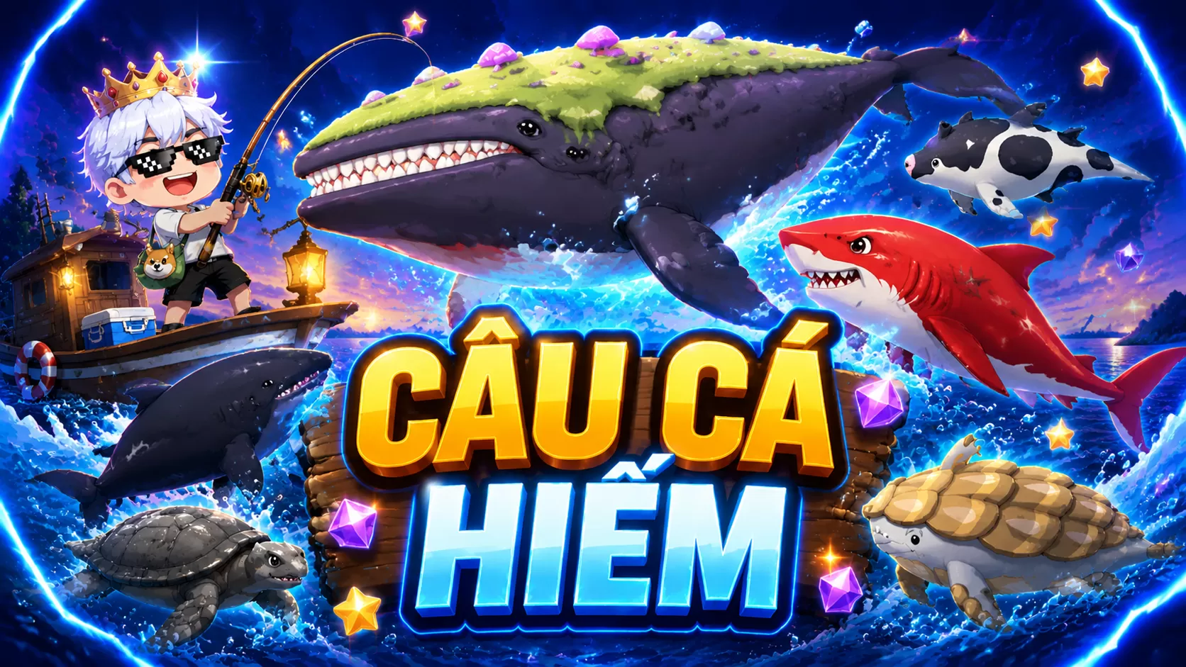 CÂU CÁ HIẾM B6 B7